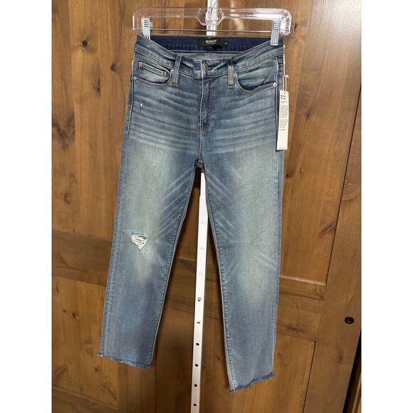 Hudson Jeans Enhance Nico Midrise taper leg, 90’s, Grunge, Beach, NWT, size 26 - Picture 1 of 4